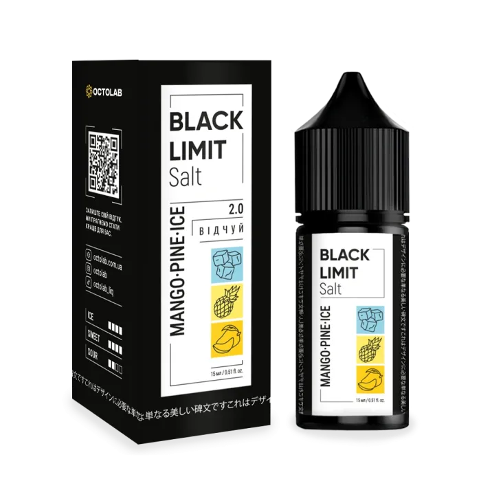 Набір Black Limit Mango Pine-Ice 30мл