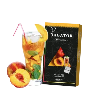 Чайна суміш для кальяну Bagator Peach Tea (Персиковий Чай) 50гр