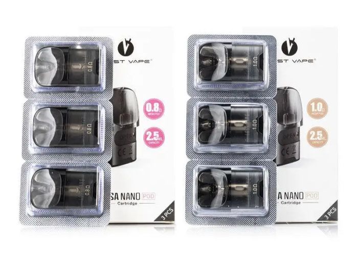 Lost Vape Ursa Nano  0,6; 0,8; 1.0; 1,2 Ом Картридж (ціна за шт)