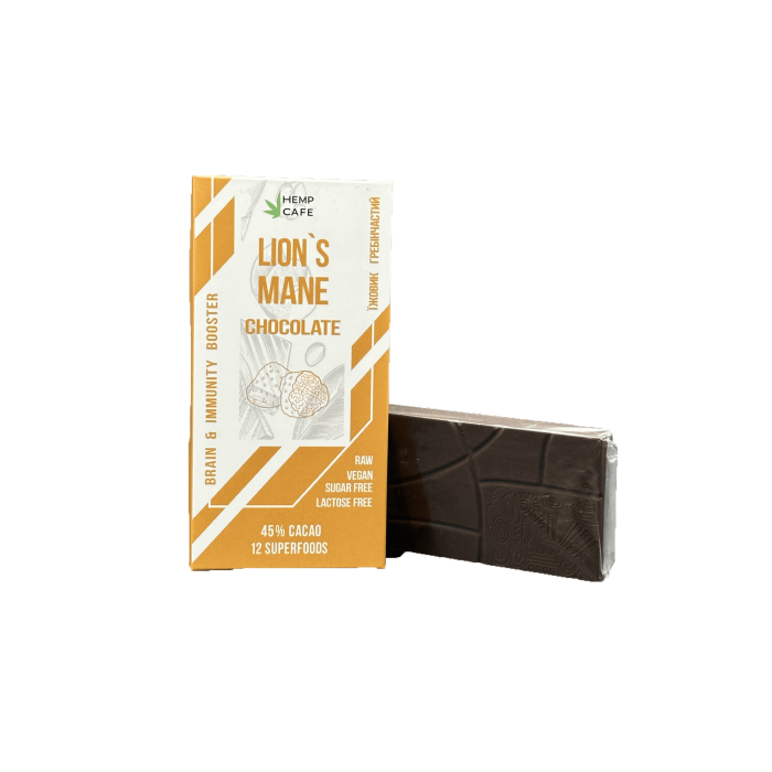 Шоколад Lion’s Mane с ежовиком гребенчатым
