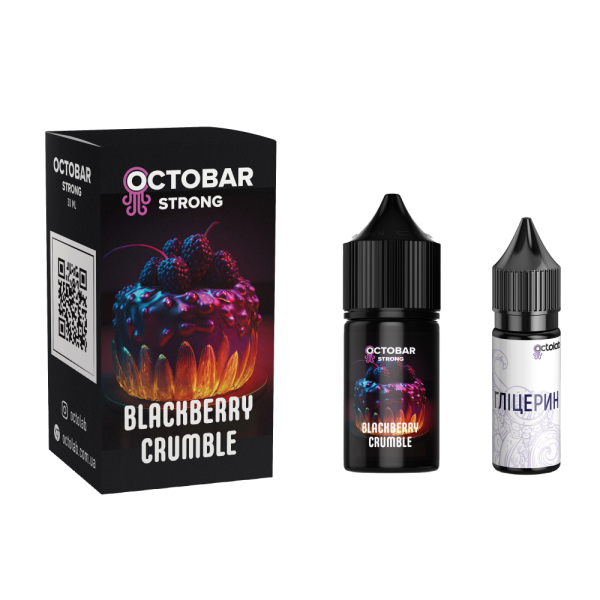 Набор Octobar Strong Blackberry Crumble 30 ml