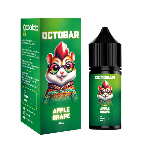 Набор Octobar NFT Apple Grape 30 ml
