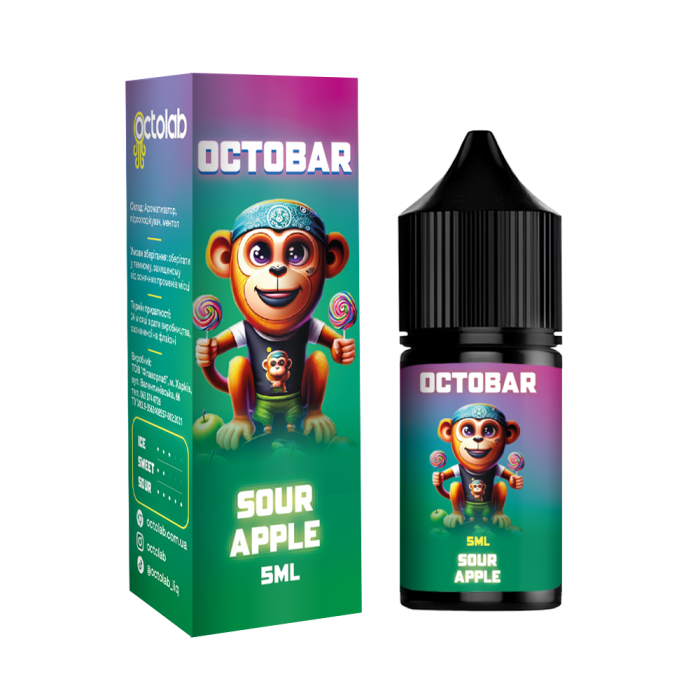 Набор Octobar NFT Sour Apple 10 ml