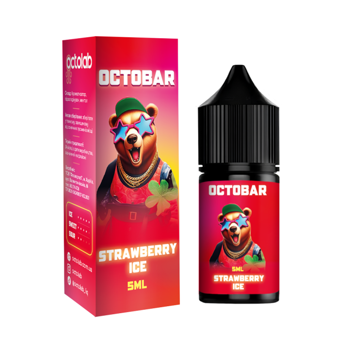 Набор Octobar NFT Strawberry Ice 10 ml