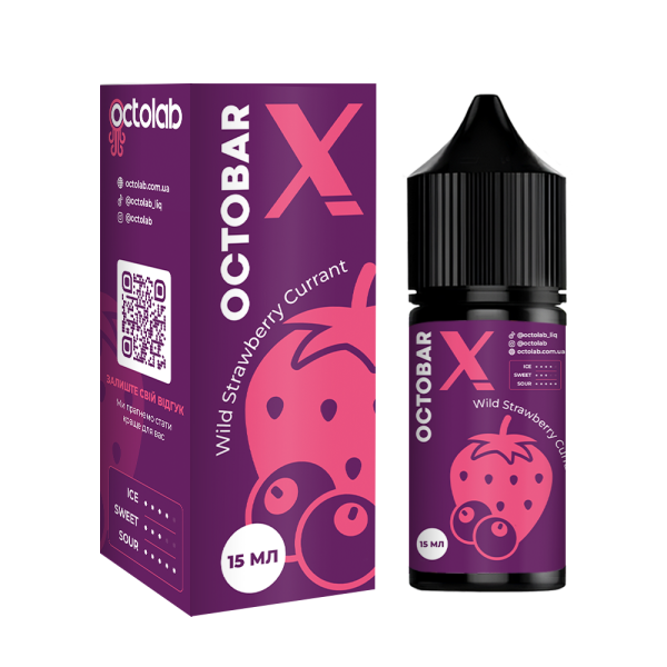 Набор Octobar X 30ml Wild Strawberry Currant