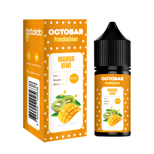 Набор Octobar Fresh & Sour набір 30ml Mango Kiwi