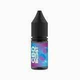 Дієтична добавка CBD BOOST NoNic 10 мл 50 мг блакитна малина 