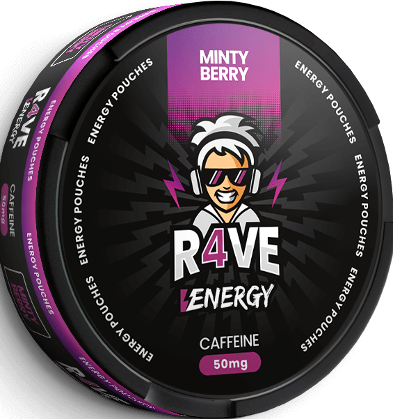 R4VE Energy Minty Berry 80mg