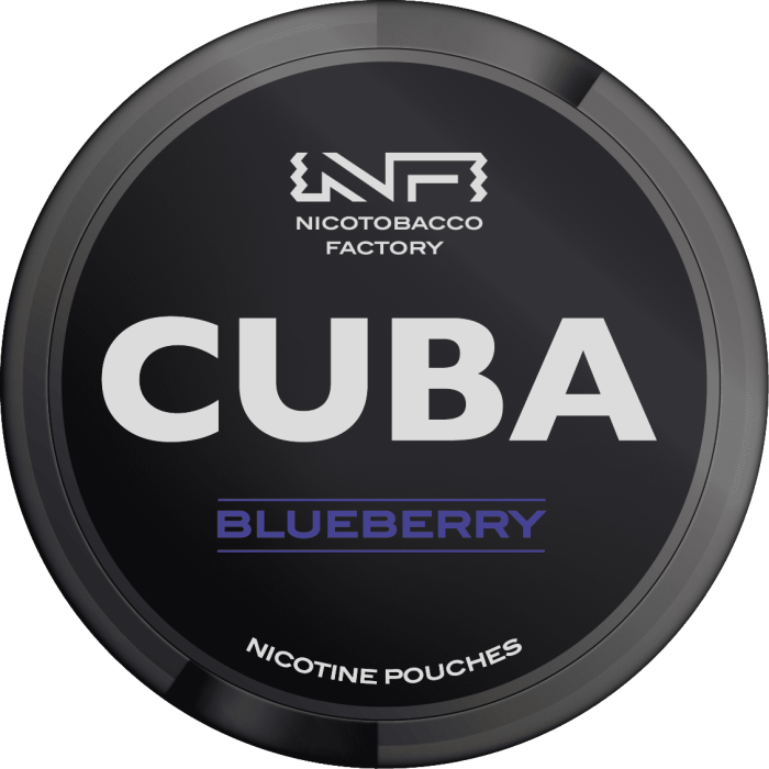 Cuba black line Blueberry 43 mg