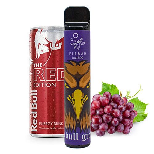 Elf Bar Lux 1500 Red Bull Grape