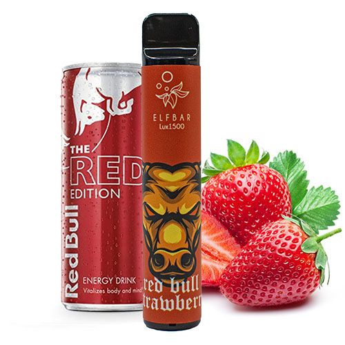 Elf Bar Lux 1500 Red Bull Strawberry