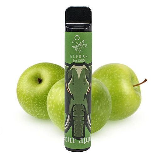Elf Bar Lux 1500 Sour Apple