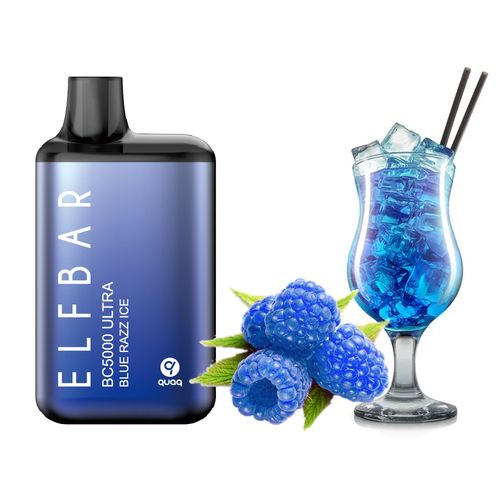 Elf Bar Bc5000 Ultra Blue Razz Ice