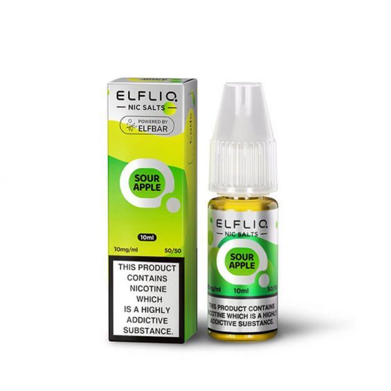 Elf Bar Elfliq Sour Apple 10 ml