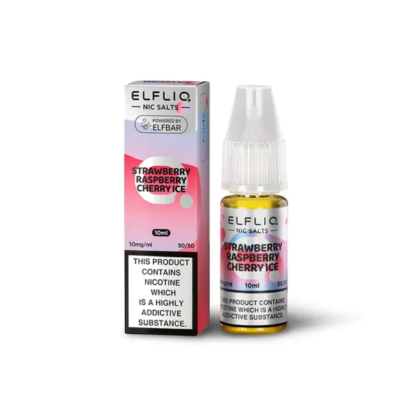 Elf Bar Elfliq Strawberry Raspberry Cherry Ice 10 ml