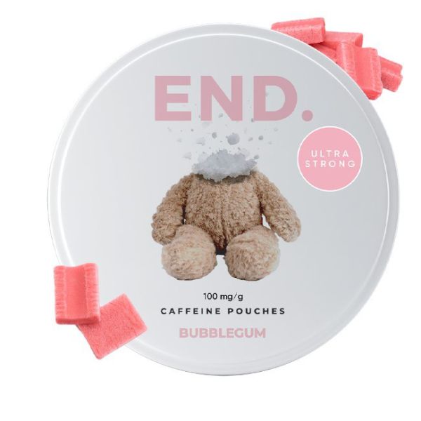 End Bubblegum Caffeine 100mg