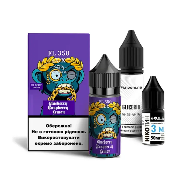 Набор Flavorlab FL350 Lux Blueberry Raspberrry Lemon 30 ml