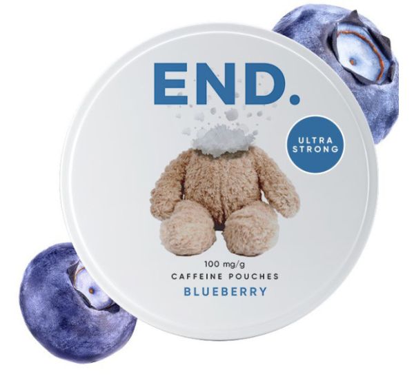 End Blueberry Caffeine 100mg