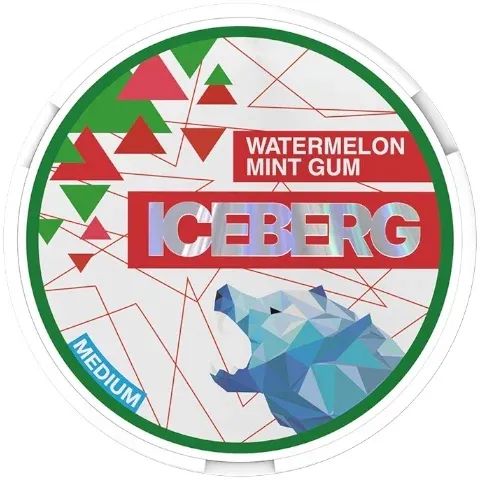 ICEBERG 50mg Watermelon Mint Gum