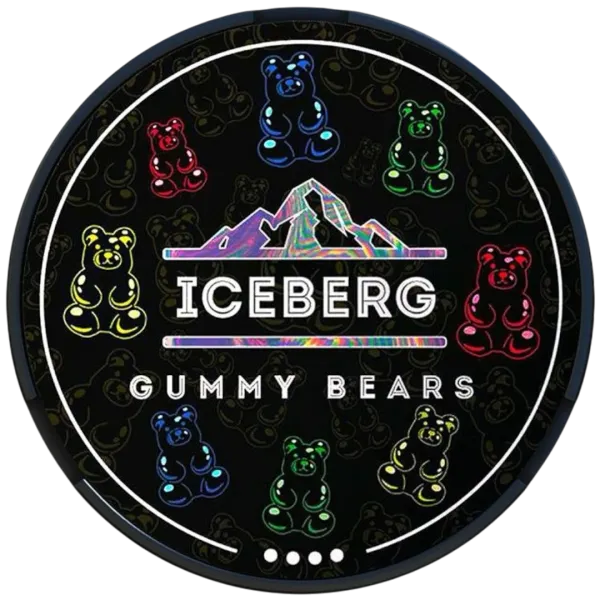 Iceberg Gummy Bears 120mg