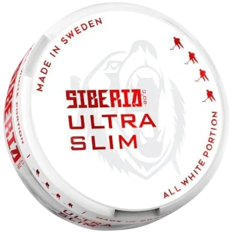 Siberia All White Ultra Slim 33mg