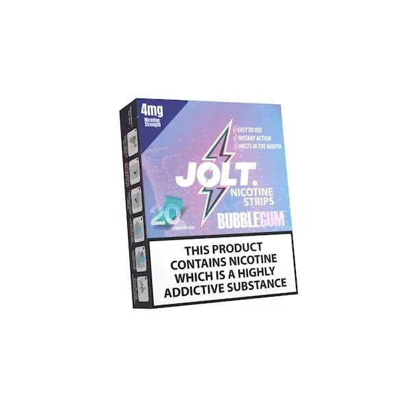 Jolt. Nicotine Strips BubbleGum 2mg
