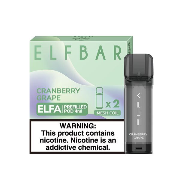 Elf Bar Elfa Pod Crunberry Grape 4мл