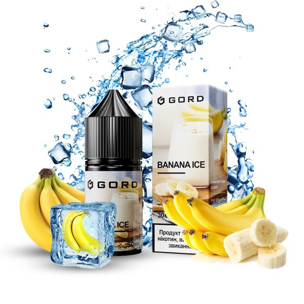 Сольова Рідина Gord Banana Ice 30 ml