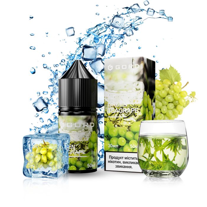 Сольова Рідина Gord Green Tea Grape 30 ml