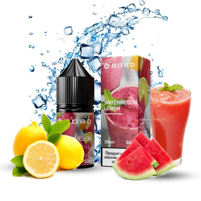 Солевая Жидкость Gord Watermelon Lemon 30 ml