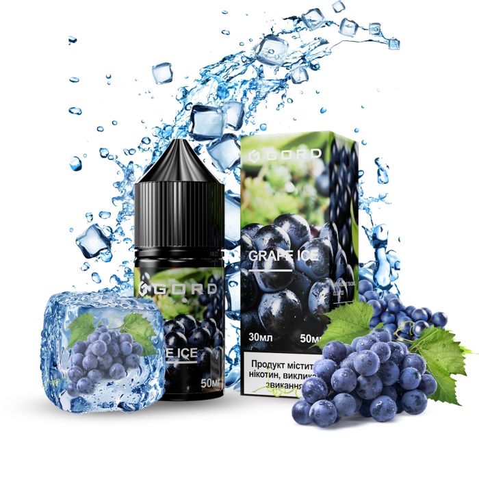 Сольова Рідина Gord Grape Ice 30 ml