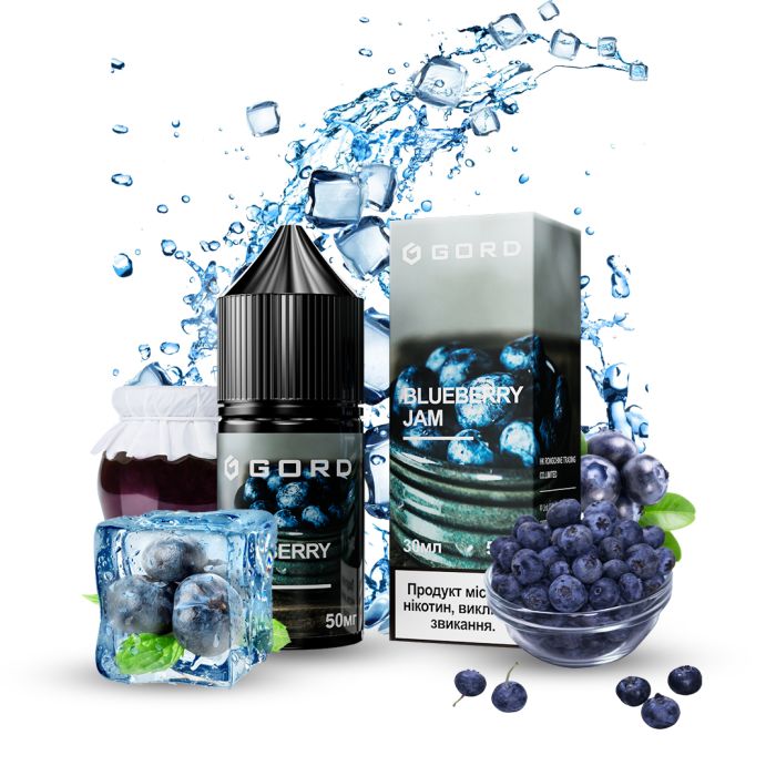 Сольова Рідина Gord Blueberry Jam 30 ml