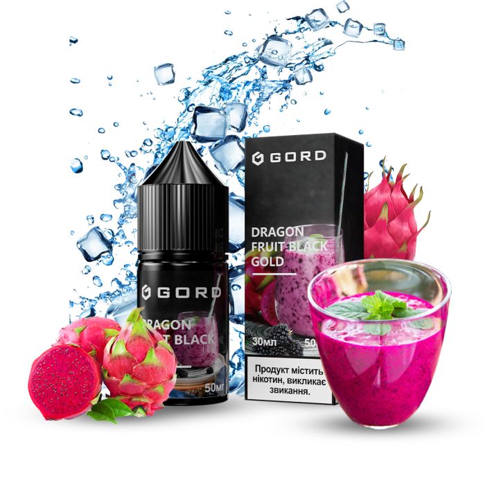Солевая Жидкость Gord Dragon Fruit Black Gold 30 ml