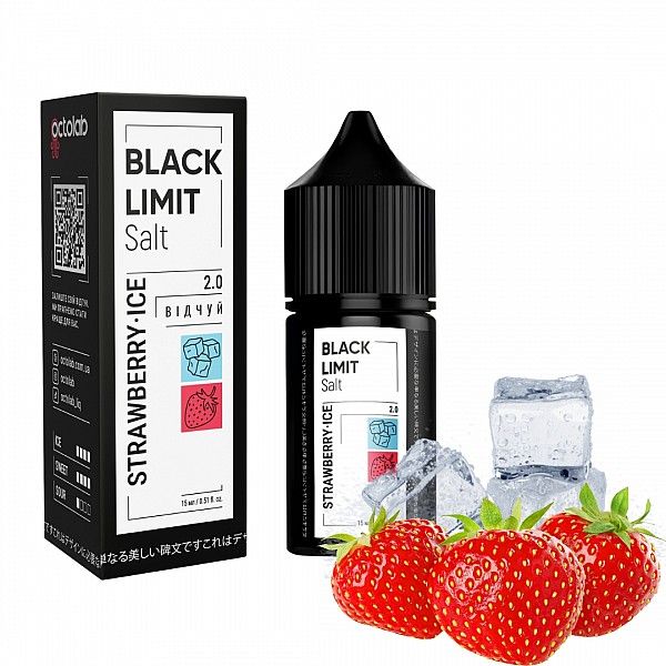 Набір Black Limit Strawberry Ice 30 ml