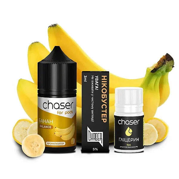 Набор Chaser Banana 30 ml (Скидка действует только при покупке на сайте)