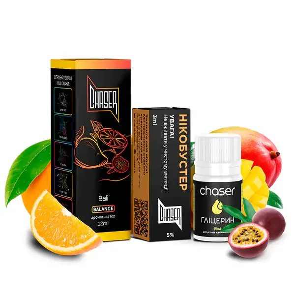Набір Chaser Black Bali 30 ml