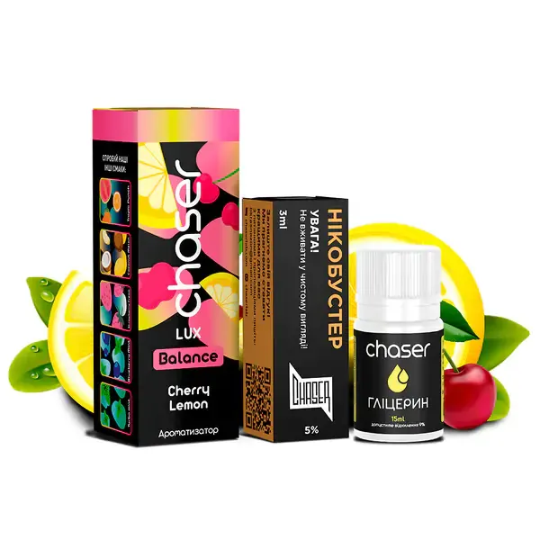 Набор Chaser Lux Cherry Lemon 30 ml