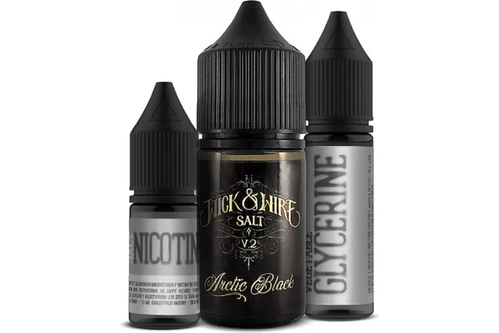 Набір Wick & Wire V2 Salt Arctic Black 30 мл