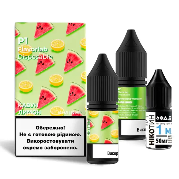 Набір Flavorlab P1 Watermelon Lemon 10 ml
