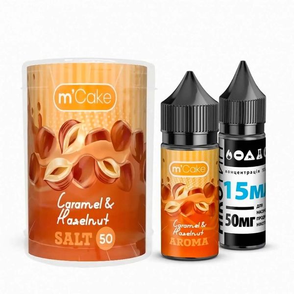 Набор M-Cake 30ml Caramel & Hazelnuts