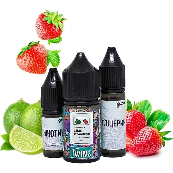 Набор Twins Lime Strawberry 30 ml