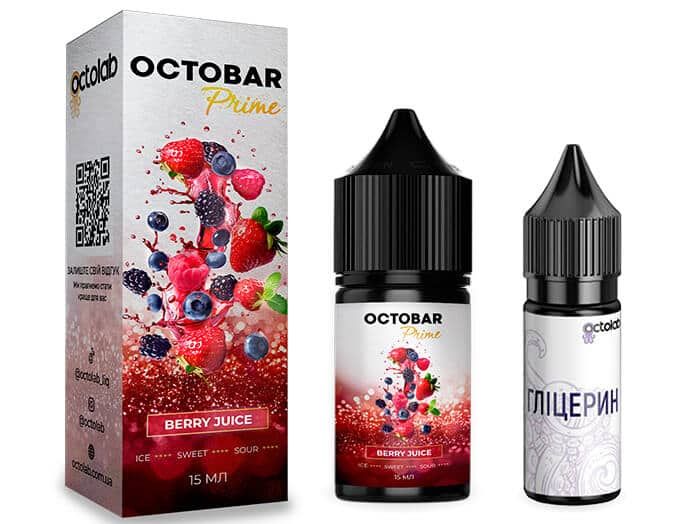 Набор Octobar Prime Berry Juice 30 ml