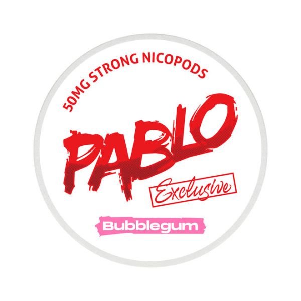 Pablo Exclusive Bubblegum 50mg