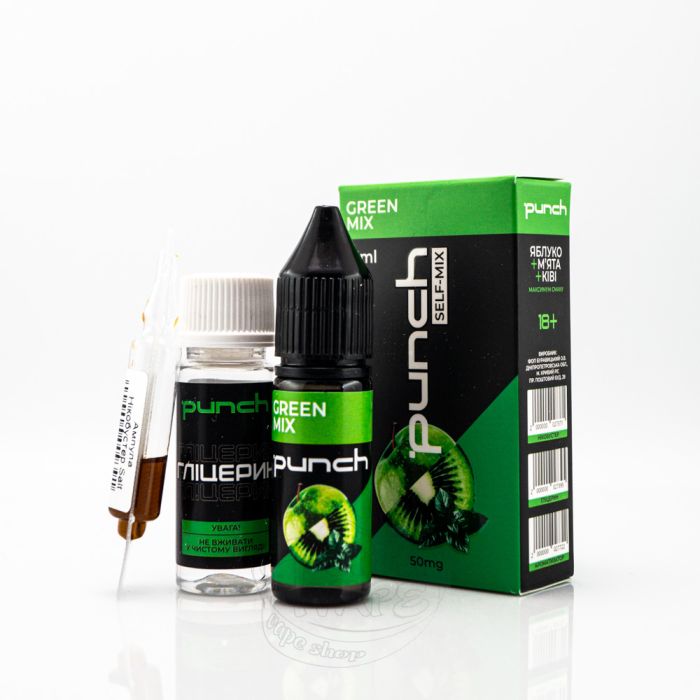 Набор Punch 15ml Green Mix
