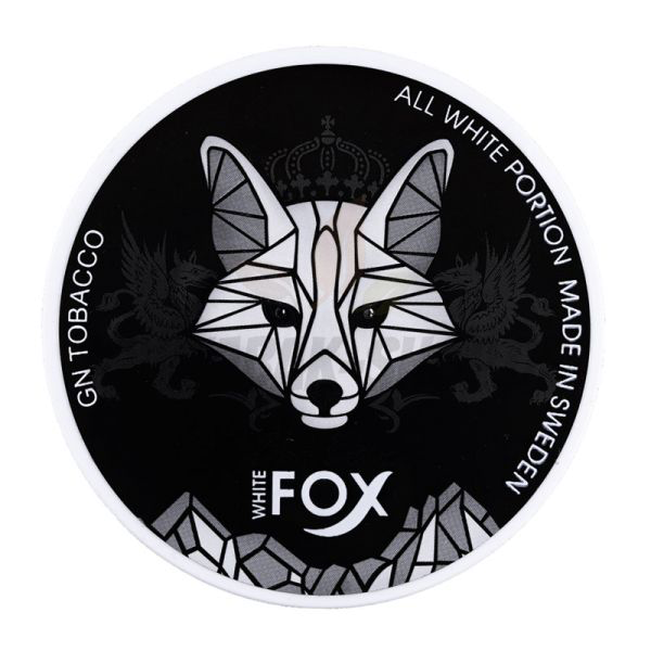 White Fox Black Slim All White