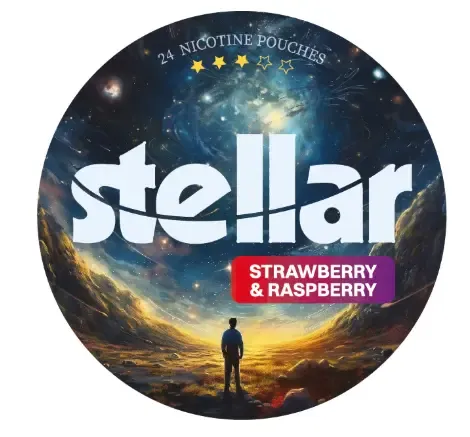 Stellar Strawberry Raspberry 150mg