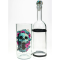 Скляний Водник Flowers Weed Skull