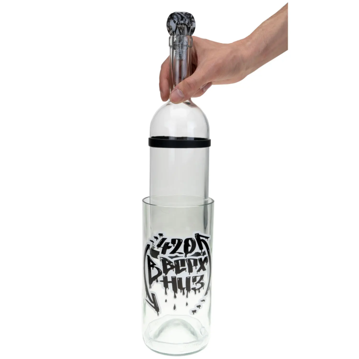 Скляний Водник Up Down Black