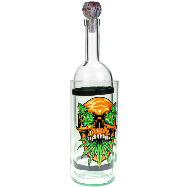 Стеклянный Водник Weed Skull